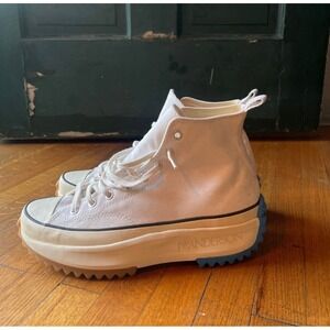 Converse JW Anderson Run Star‎ Hike High Top Platform Sneakers White Size 11